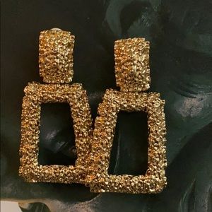 Zara gold earrings